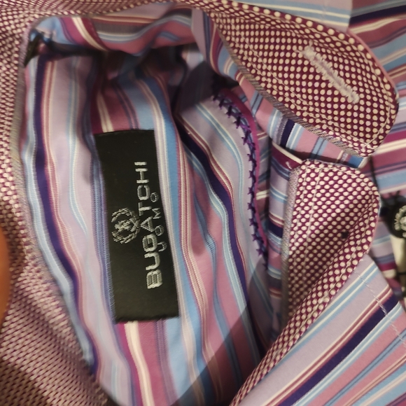 Bugatchi Long sleeve purple NWT - Picture 3 of 6